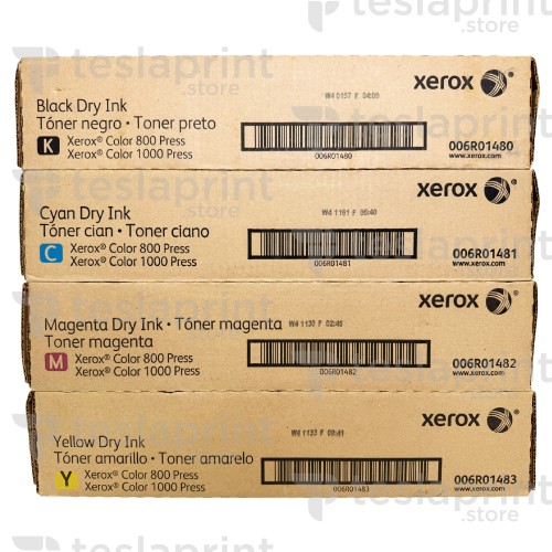 006R01480 Set KCMY Toner cartridges / Комплект тонер картриджей 006R01480 Set KCMY Toner cartridges / Комплект тонер картриджей