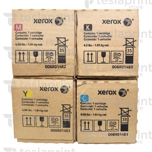 006R01480 Set KCMY Toner cartridges / Комплект тонер картриджей 006R01480 Set KCMY Toner cartridges / Комплект тонер картриджей
