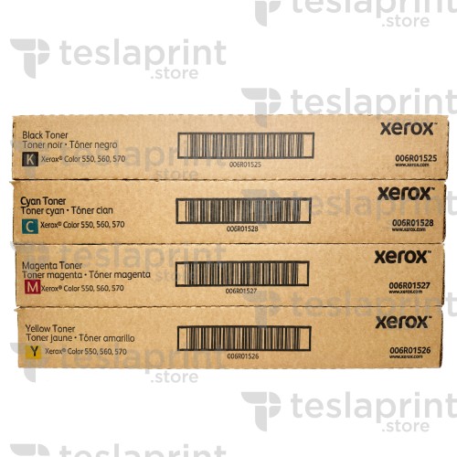 006R01529 Set KCMY Toner cartridges / Комплект тонер картриджей 006R01529 Set KCMY Toner cartridges / Комплект тонер картриджей