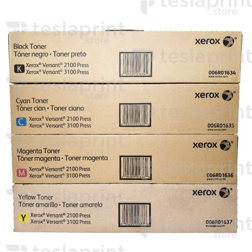 006R01634 Set KCMY Toner cartridges / Комплект тонер картриджей 006R01634 Set KCMY Toner cartridges / Комплект тонер картриджей