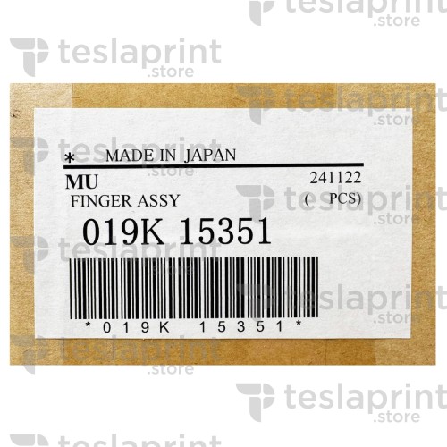 019K15351 Pressure Roller Finger Assembly / Узел пальцев отделения прижимного вала 019K15351 Pressure Roller Finger Assembly / Узел пальцев отделения прижимного вала